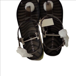 NWT Sun + Stone Kristi Jelly Sandals